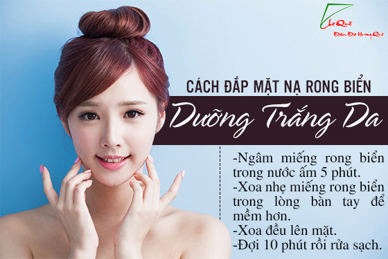 công dụng làm đẹp của rong biển